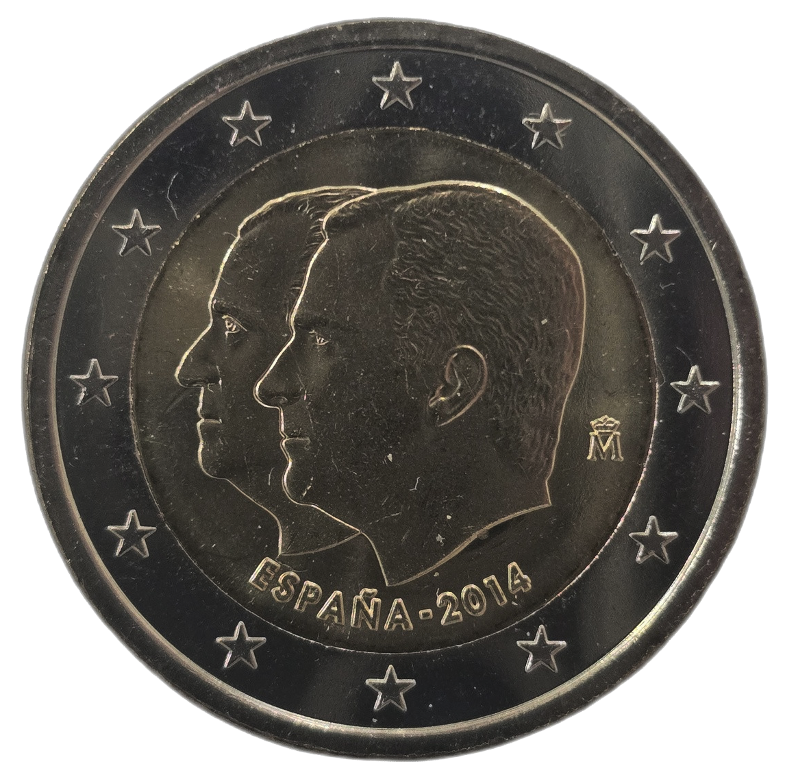 2 euros conmemorativa Proclamación de Su Majestad el Rey Don Felipe VI